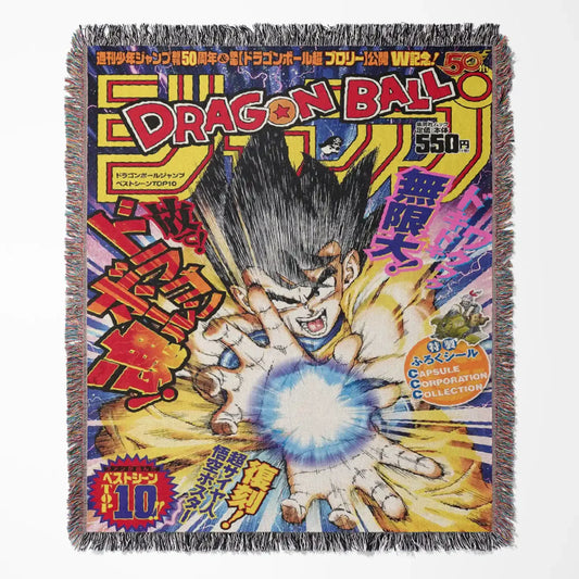 Anime Tapestry - Dragon Ball Z - Goku w/ Kamehameha